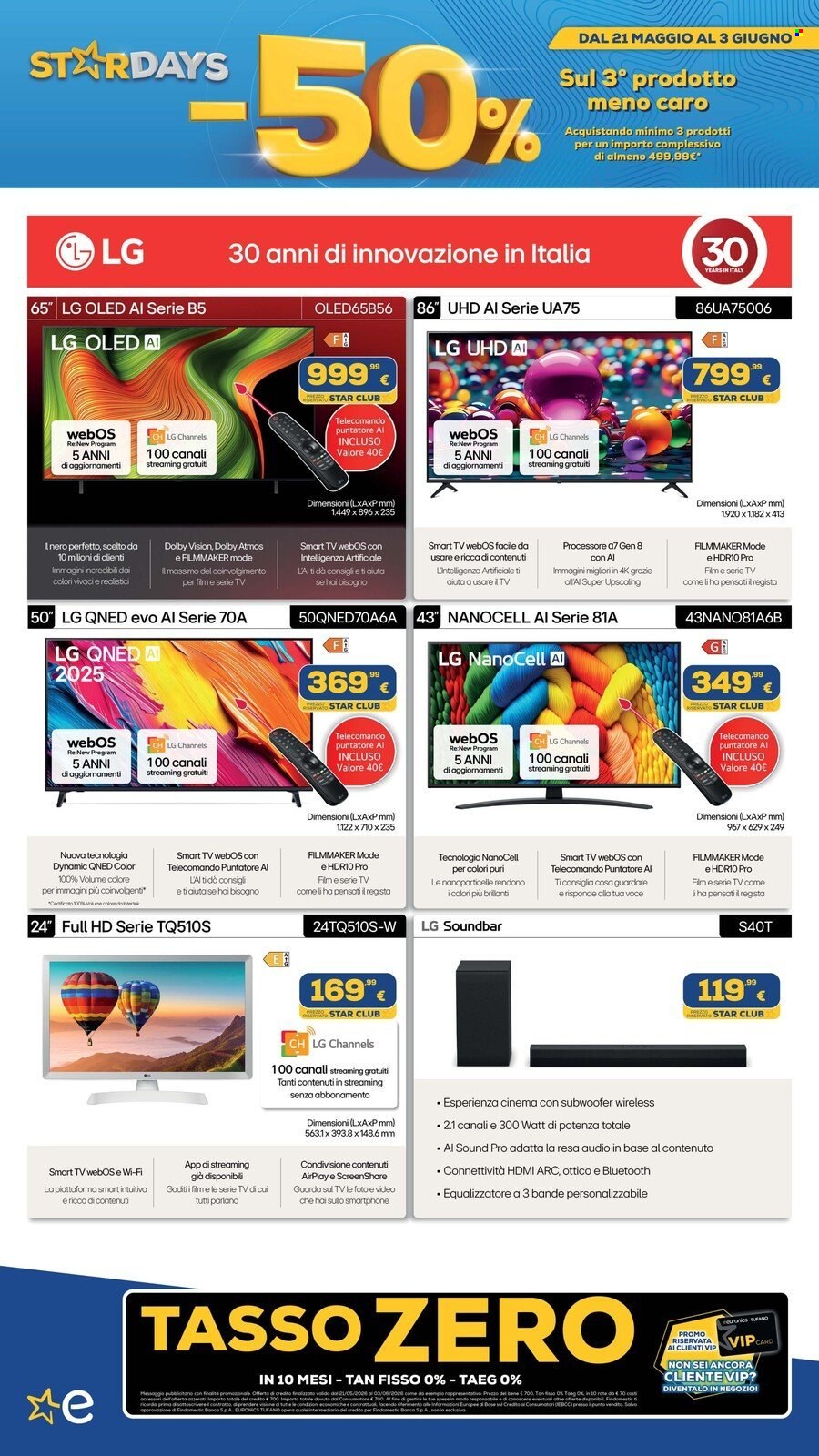 Volantino Euronics - 21/5/2026 - 3/6/2026. Pagina 12