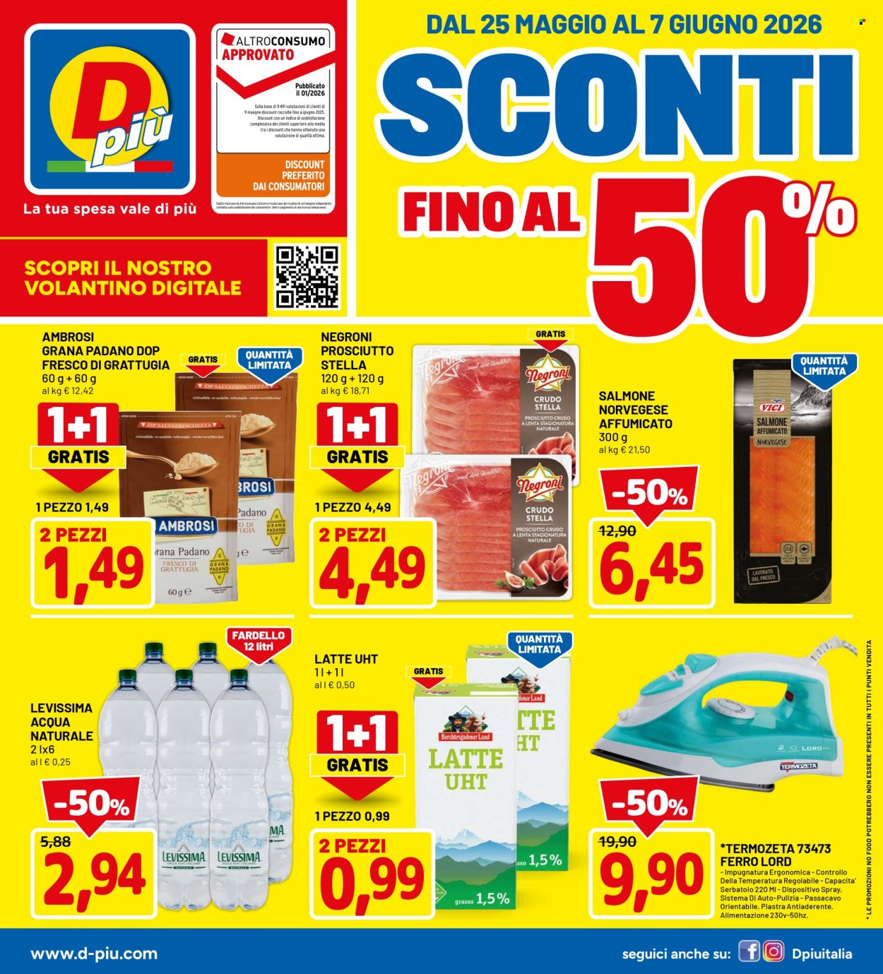 Volantino Dpiù - 25/5/2026 - 7/6/2026. Pagina 1