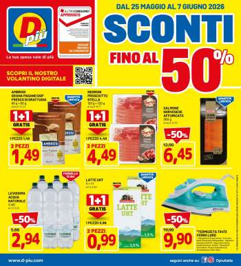 Volantino Dpiù - 25/5/2026 - 7/6/2026.