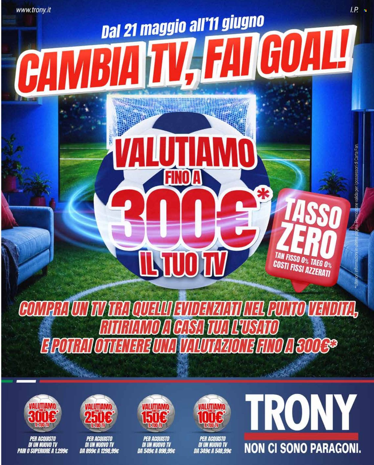 Volantino Trony - 21/5/2026 - 11/6/2026. Pagina 1