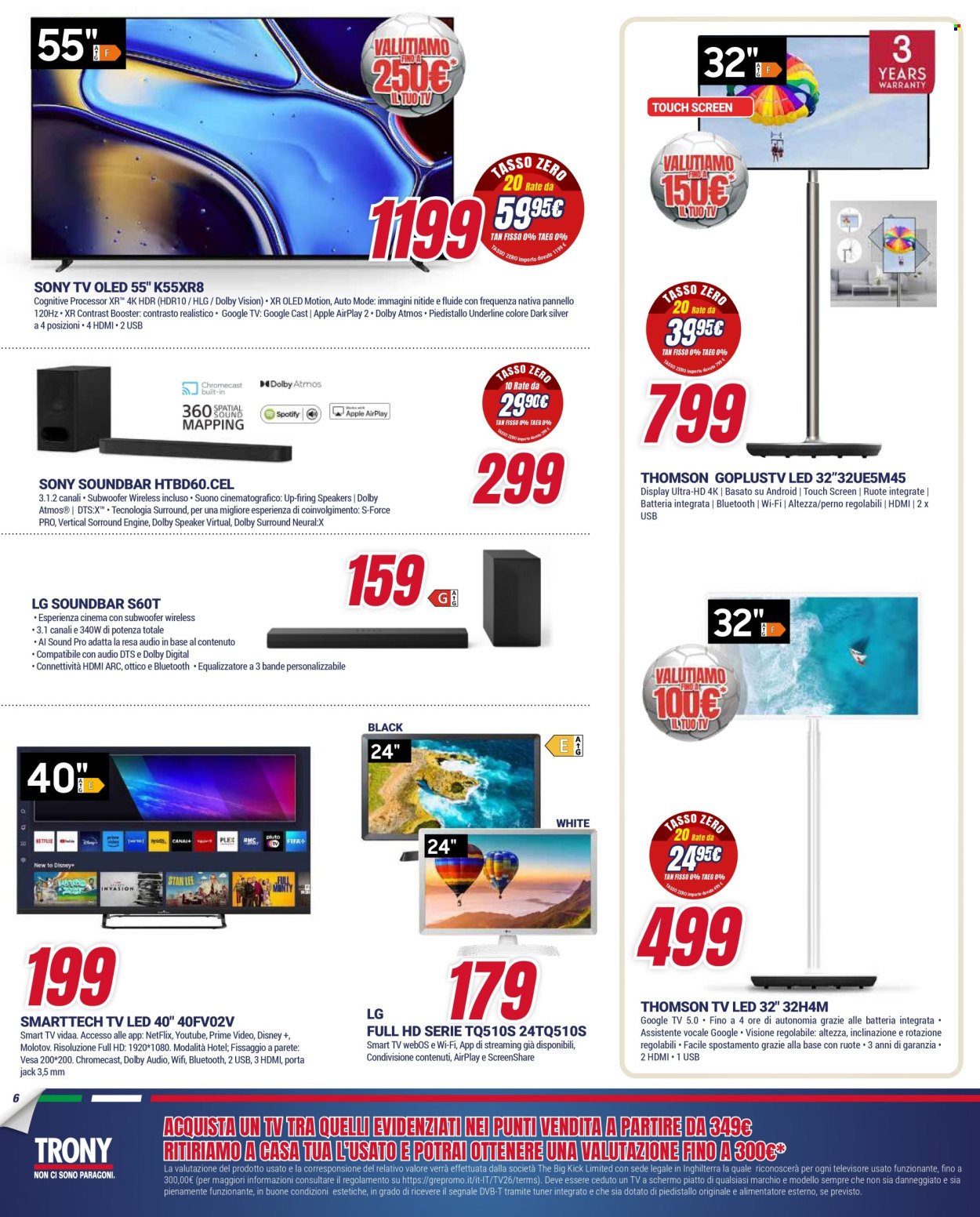 Volantino Trony - 21/5/2026 - 11/6/2026. Pagina 6