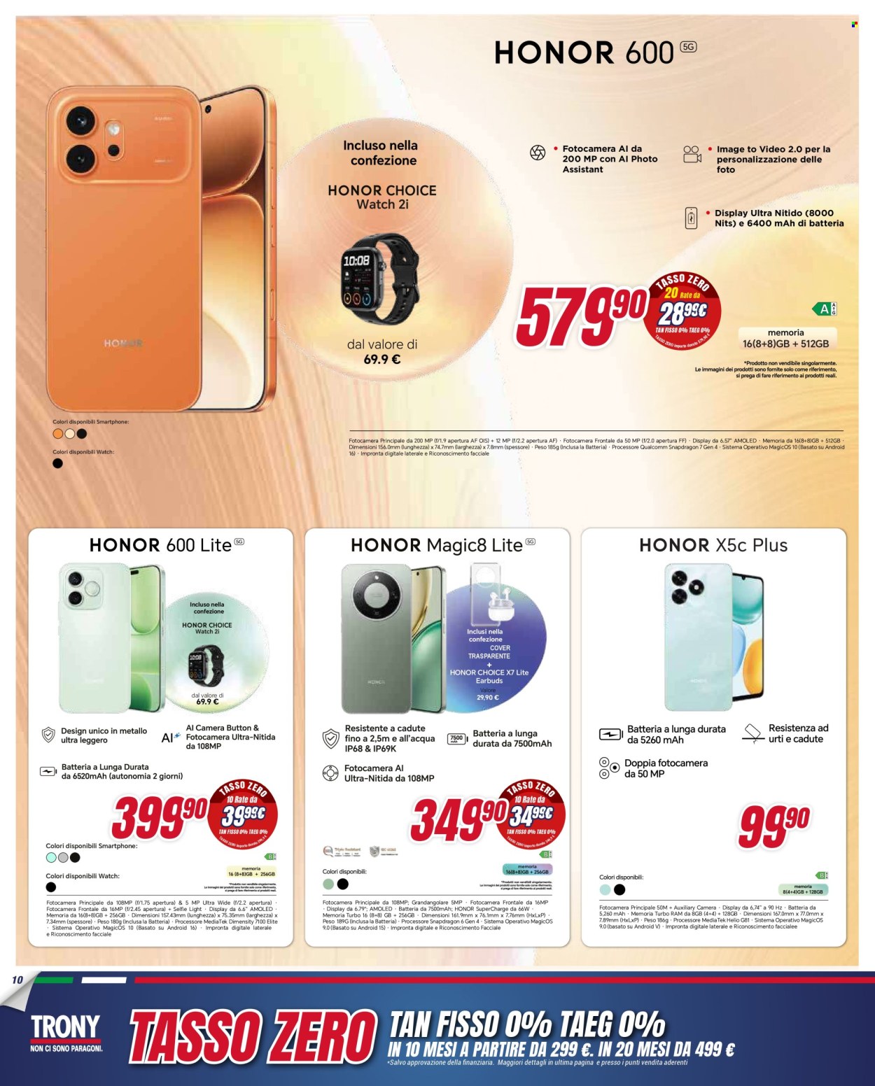 Volantino Trony - 21/5/2026 - 11/6/2026. Pagina 10