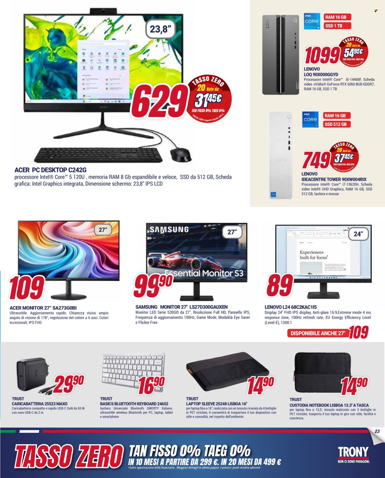 Volantino Trony - 21/5/2026 - 11/6/2026. Pagina 23