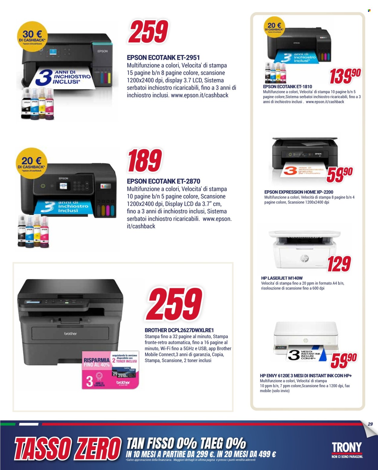 Volantino Trony - 21/5/2026 - 11/6/2026. Pagina 29