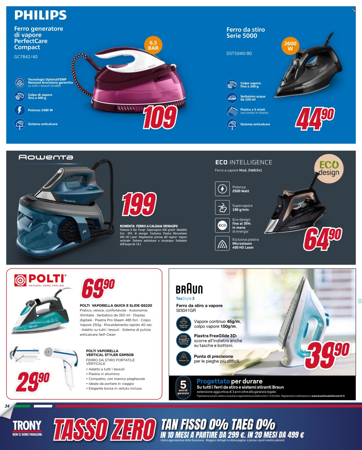 Volantino Trony - 21/5/2026 - 11/6/2026. Pagina 35