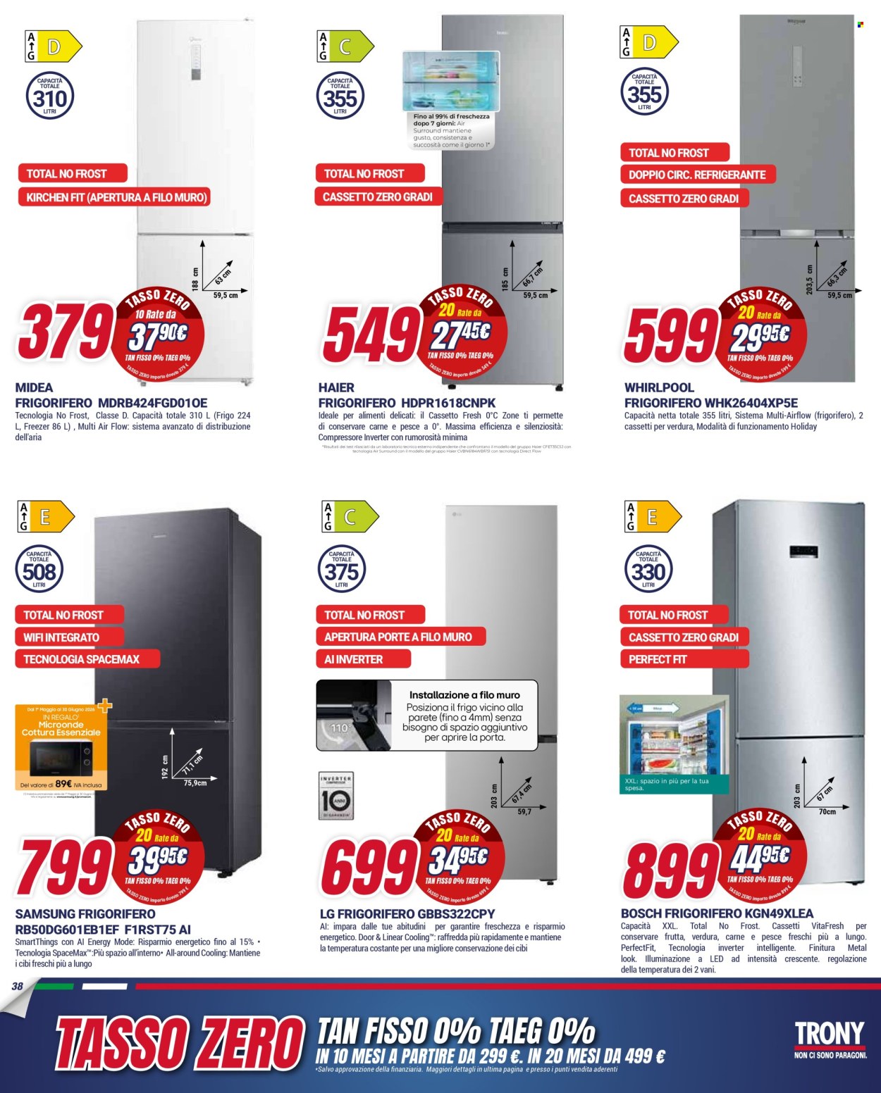 Volantino Trony - 21/5/2026 - 11/6/2026. Pagina 39
