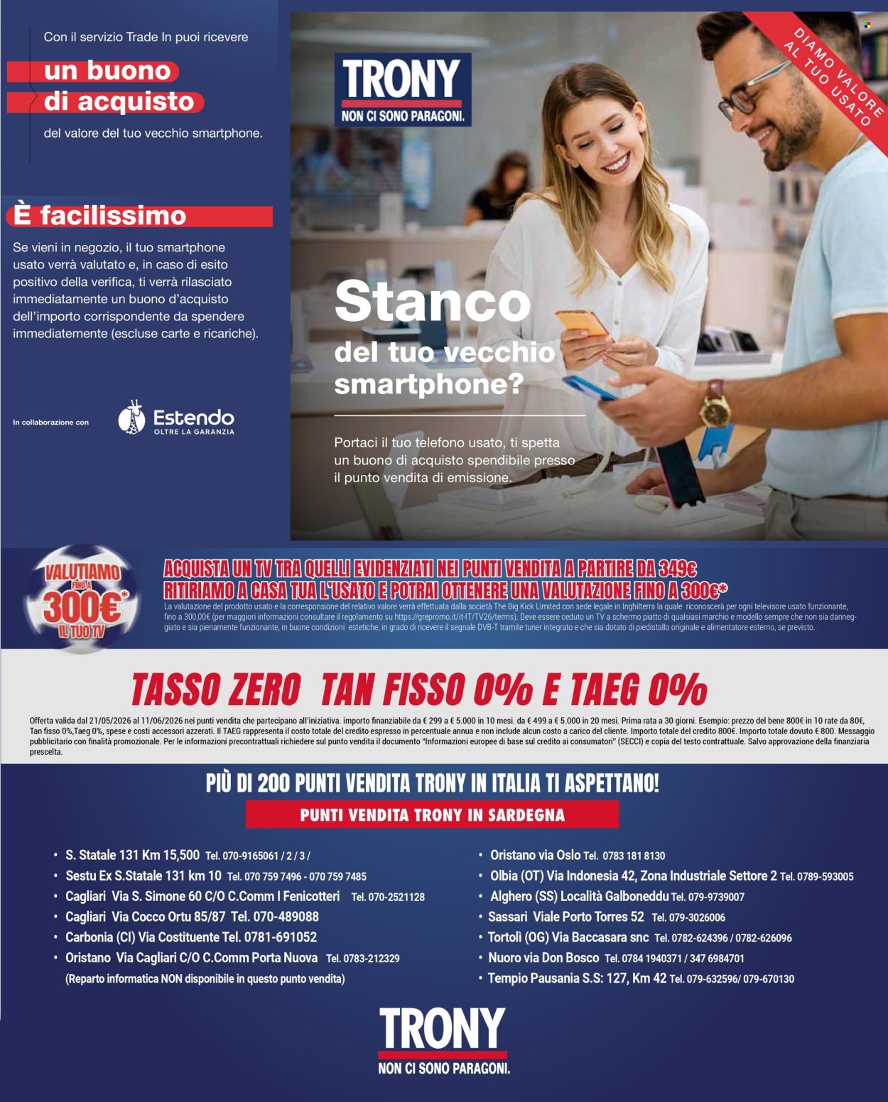 Volantino Trony - 21/5/2026 - 11/6/2026. Pagina 43