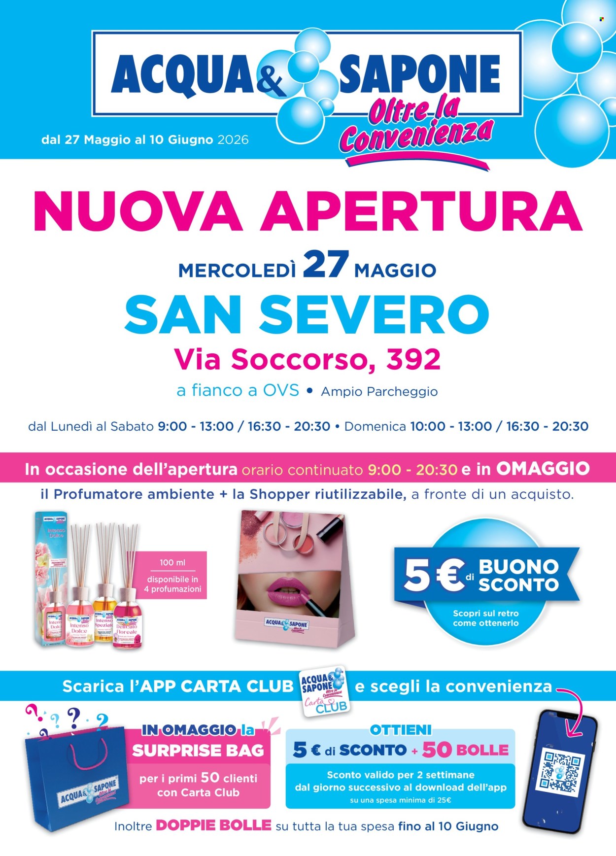 Leták Acqua & Sapone - 27.5.2026 - 10.6.2026. Strana 1