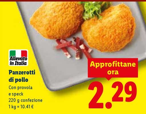 Panzerotti di pollo