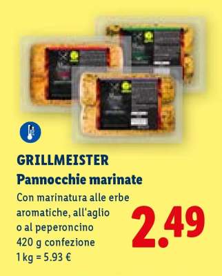 GRILLMEISTER Pannocchie marinate