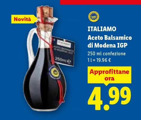Italiamo Aceto balsamico di Modena IGP