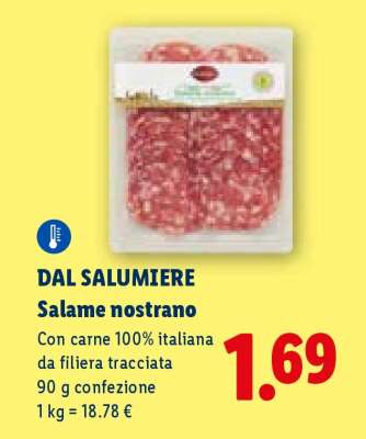 Dal Salumiere Salame nostrano