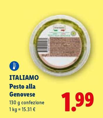 ITALIAMO Pesto alla Genovese
