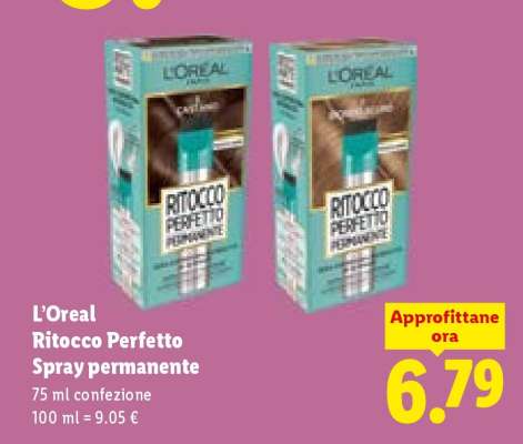 L’Oreal Ritocco Perfetto Spray permanente