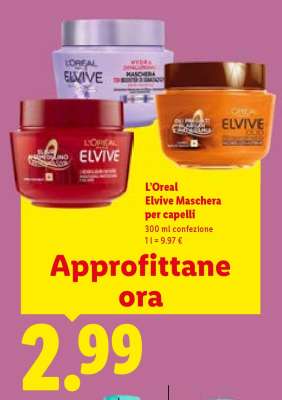L'Oreal Elvive maschera per capelli