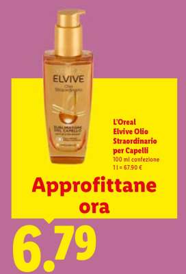 L’Oreal Elvive Olio Straordinario per Capelli