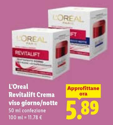 L'Oreal Revitalift Crema viso giorno/notte