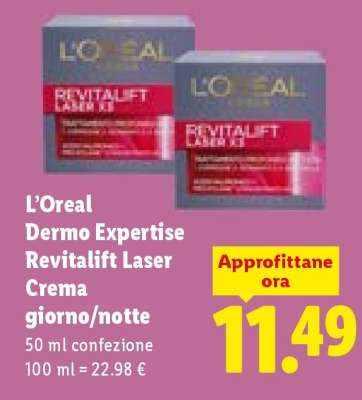 L'Oreal Dermo Expertise Revitalift Laser Crema giorno/notte
