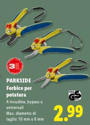 PARKSIDE Forbice per potatura
