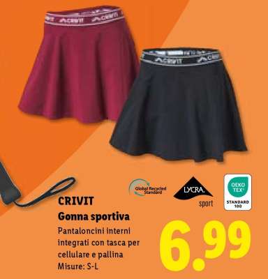 CRIVIT Gonna sportiva