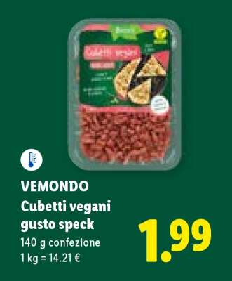 Vemondo Cubetti vegani gusto speck