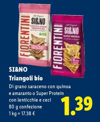 SI&NO Triangoli bio