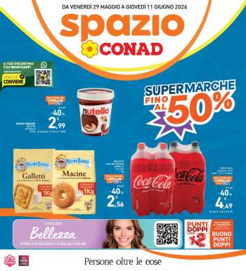 Volantino Spazio Conad - 29/5/2026 - 11/6/2026.