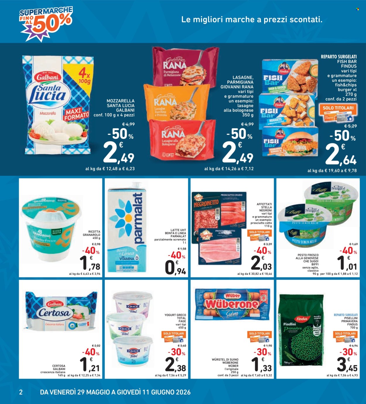Leták Spazio Conad - 29.5.2026 - 11.6.2026. Strana 2