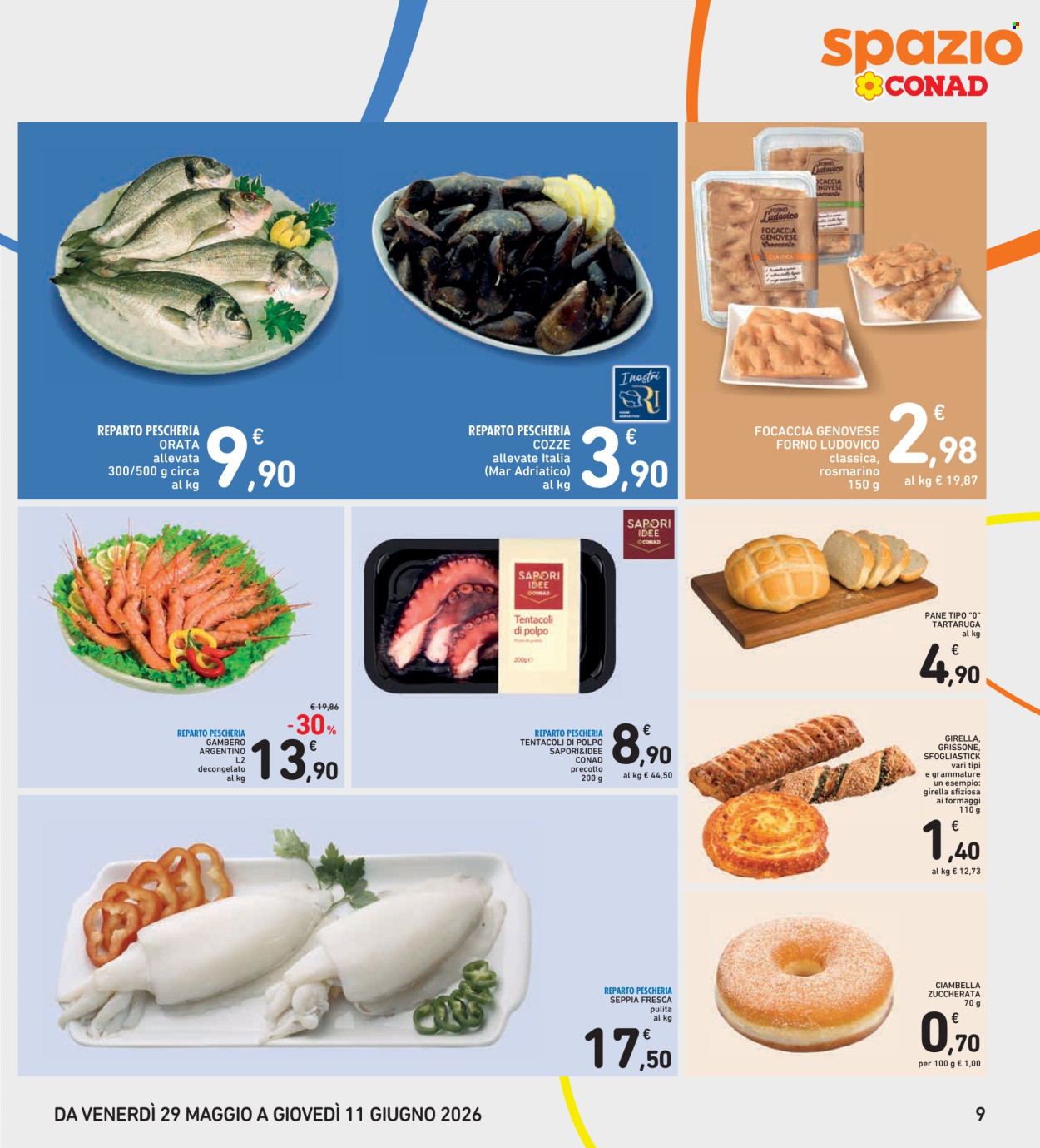 Leták Spazio Conad - 29.5.2026 - 11.6.2026. Strana 9