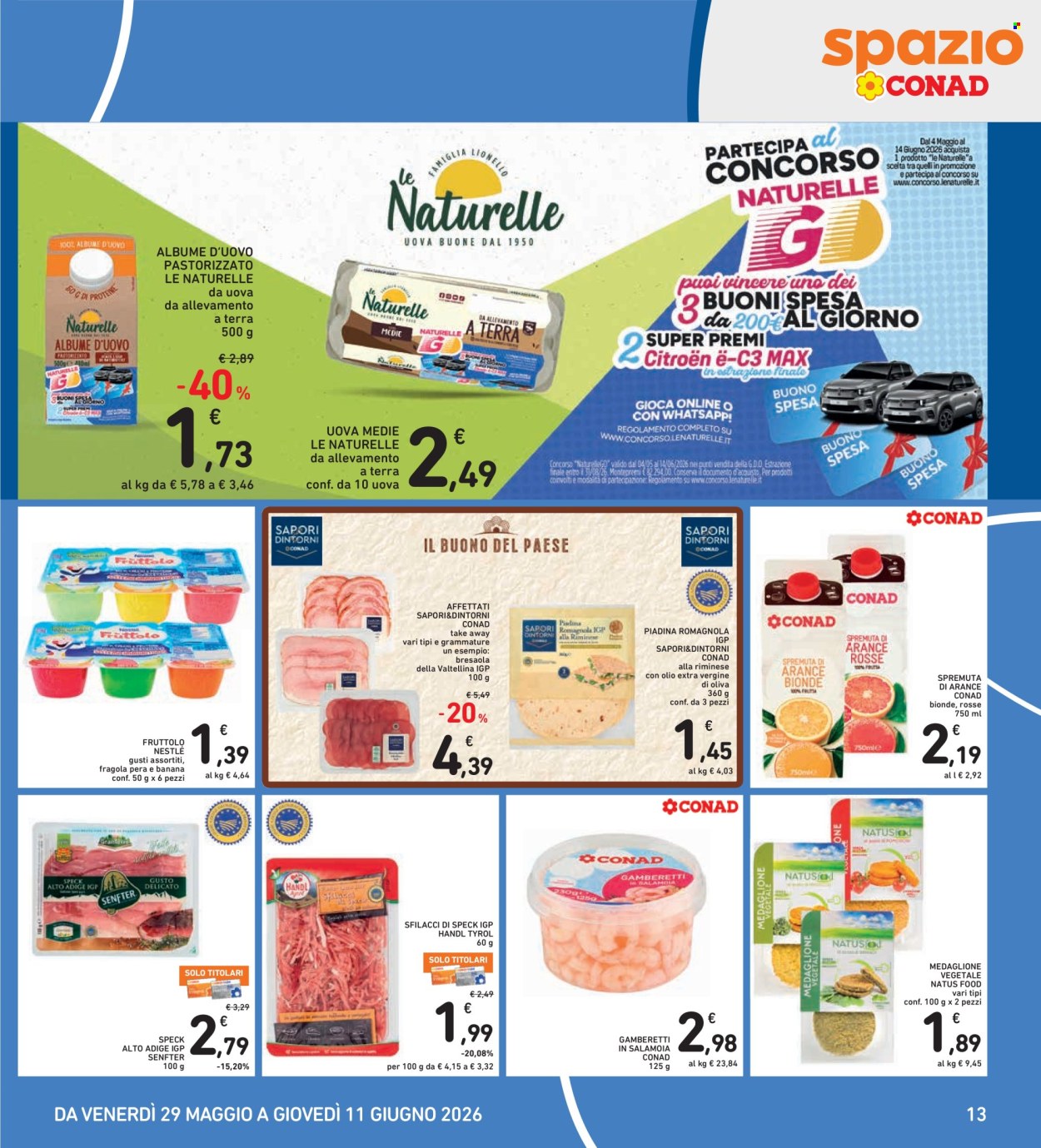 Volantino Spazio Conad - 29/5/2026 - 11/6/2026. Pagina 13