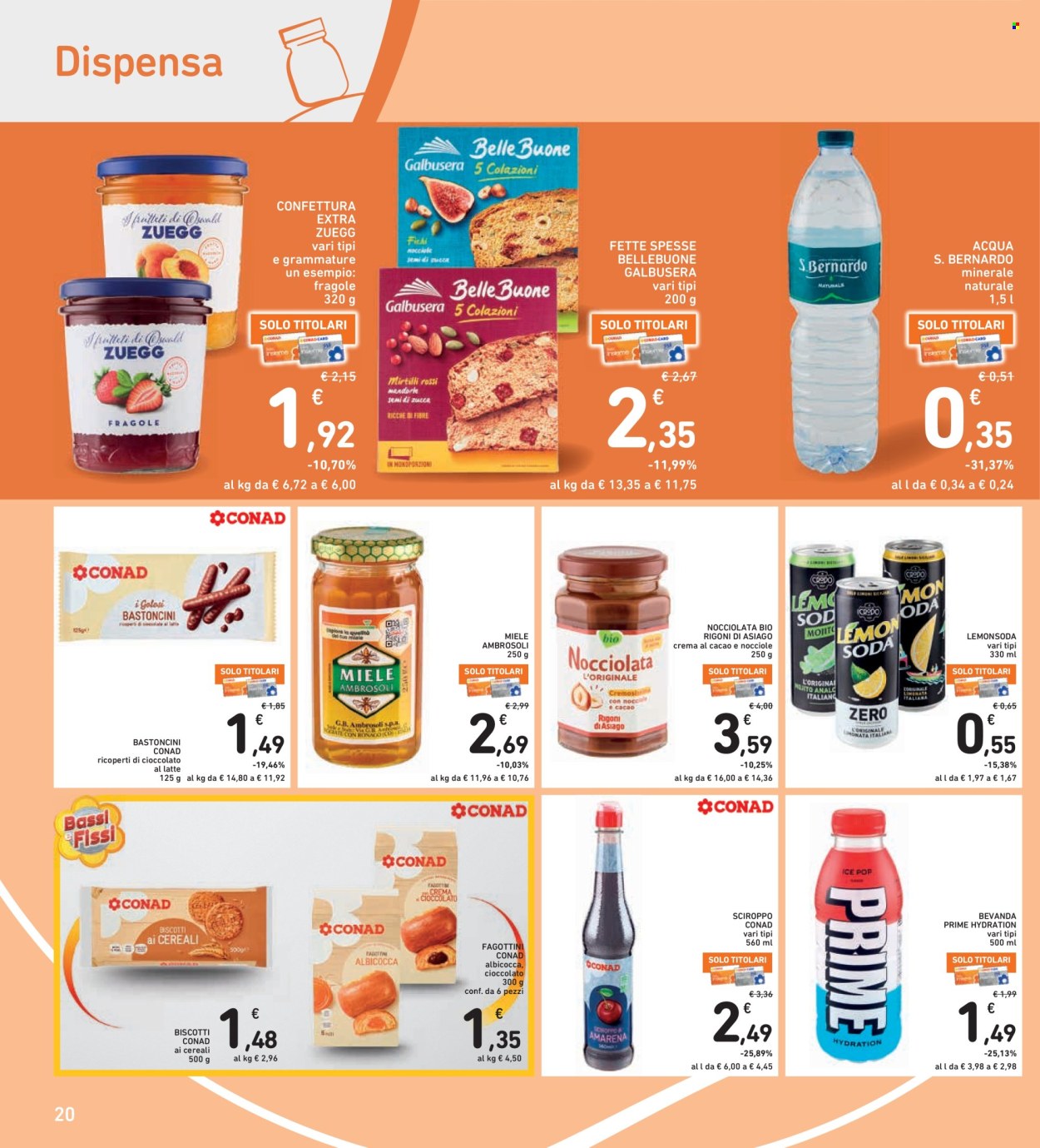 Leták Spazio Conad - 29.5.2026 - 11.6.2026. Strana 20