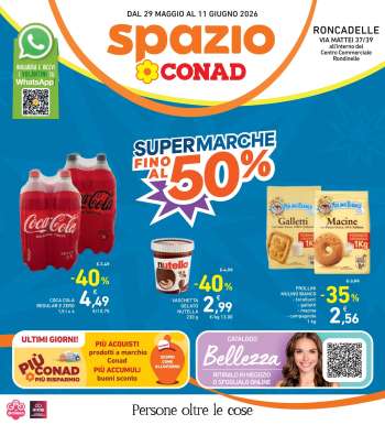 Volantino Spazio Conad - 29/5/2026 - 11/6/2026.