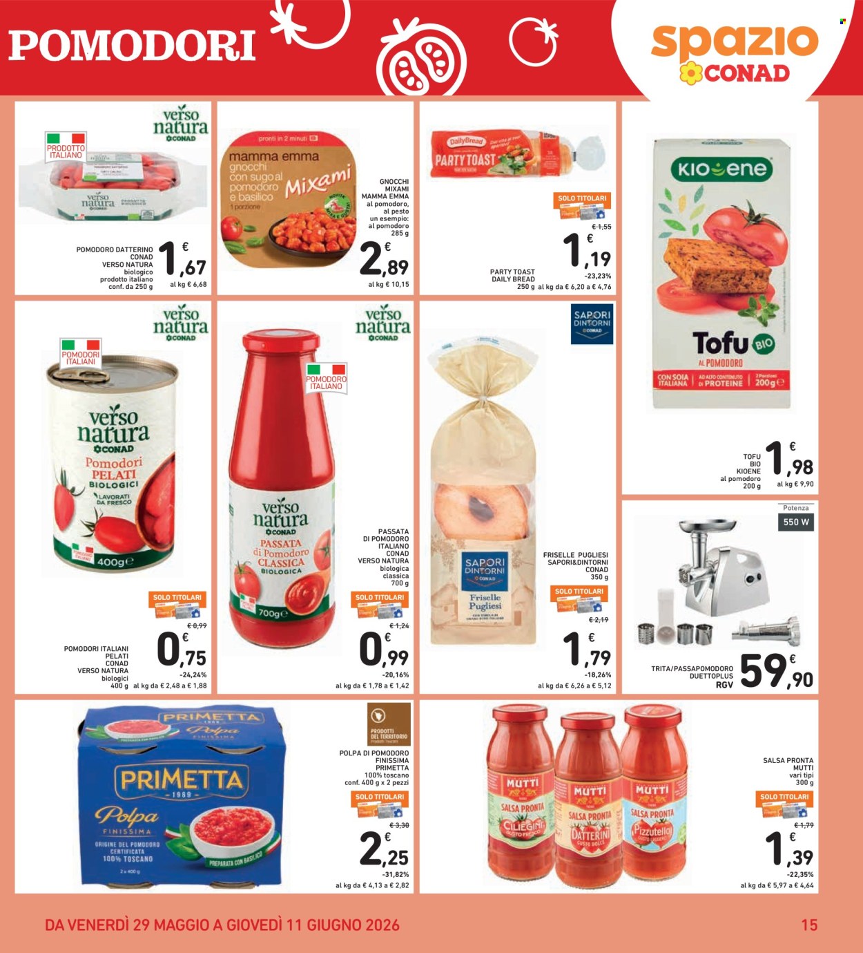 Volantino Spazio Conad - 29/5/2026 - 11/6/2026. Pagina 15