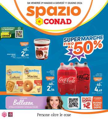 Volantino Spazio Conad - 29/5/2026 - 11/6/2026.