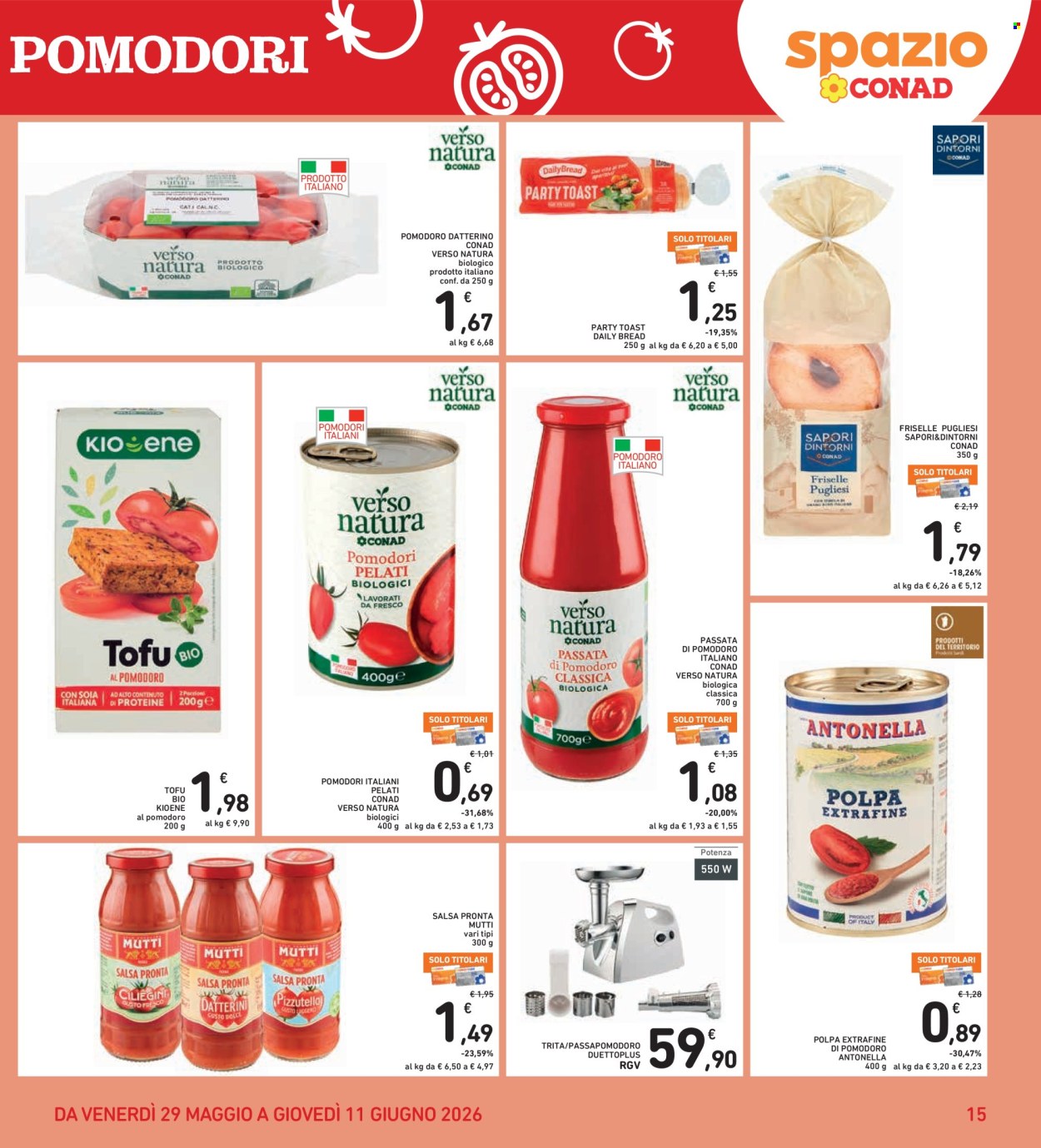 Volantino Spazio Conad - 29/5/2026 - 11/6/2026. Pagina 15
