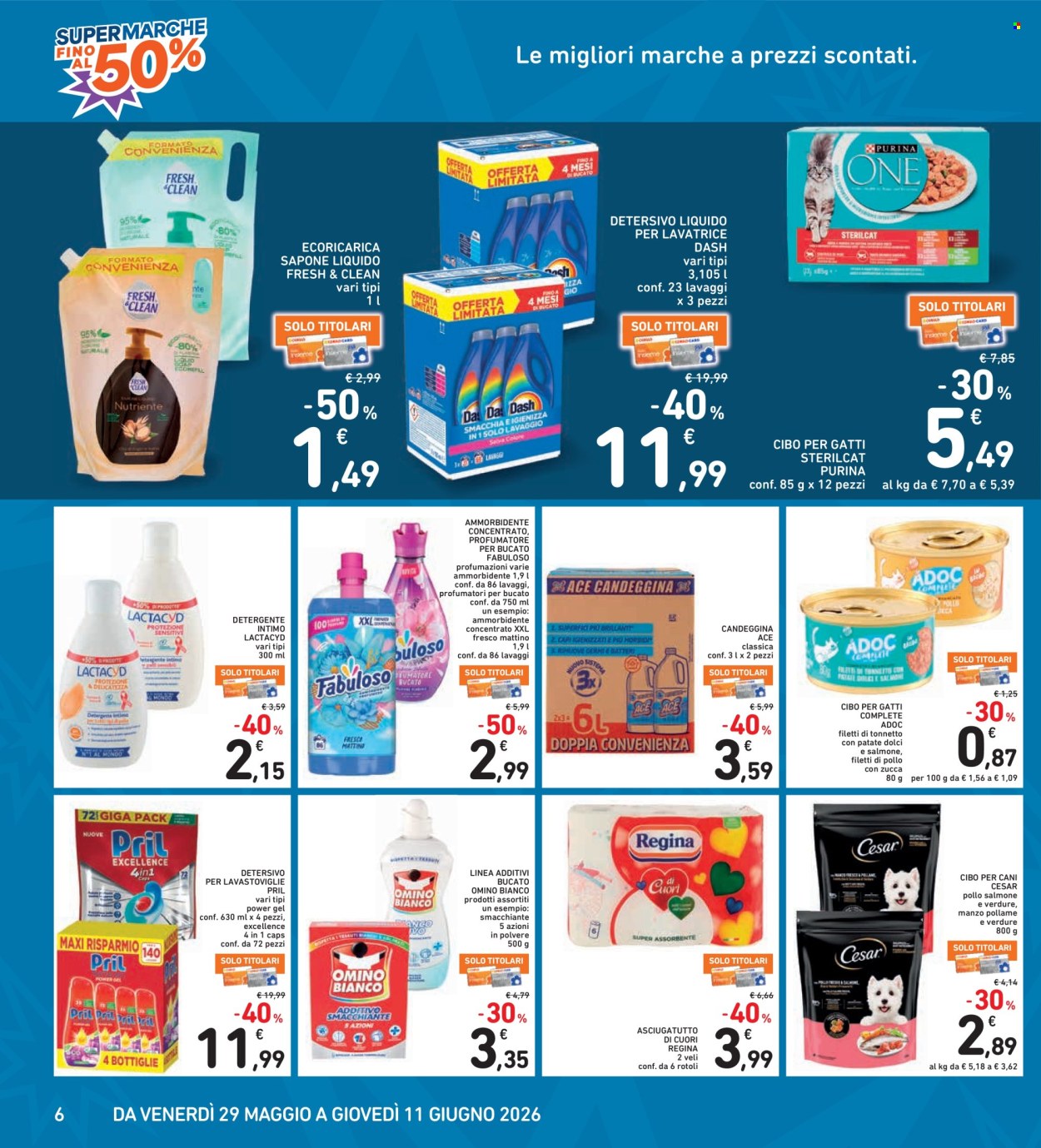 Leták Spazio Conad - 29.5.2026 - 11.6.2026. Strana 6