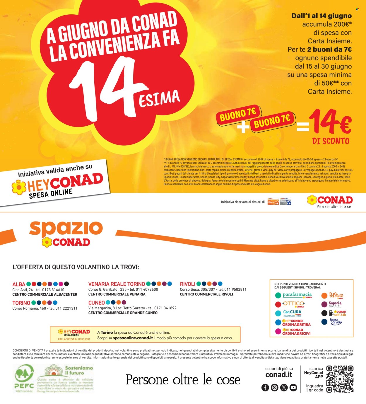 Volantino Spazio Conad - 29/5/2026 - 11/6/2026. Pagina 40