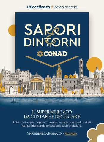 Volantino Sapori & Dintorni Conad - 25/5/2026 - 31/12/2026.