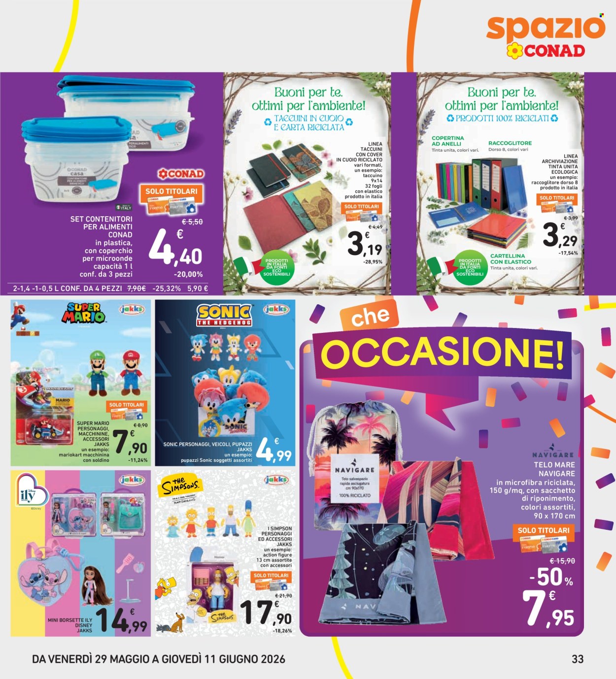 Volantino Spazio Conad - 29/5/2026 - 11/6/2026. Pagina 33