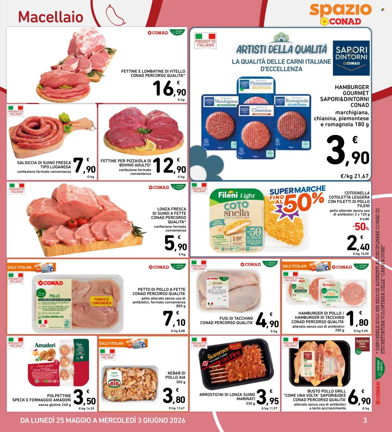 Volantino Spazio Conad - 25/5/2026 - 3/6/2026. Pagina 3