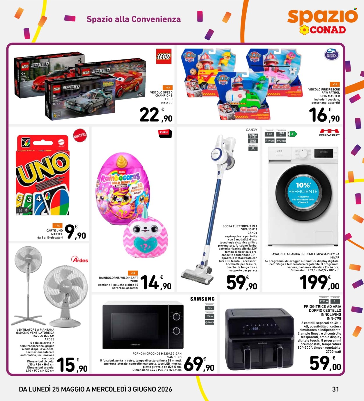 Volantino Spazio Conad - 25/5/2026 - 3/6/2026. Pagina 31