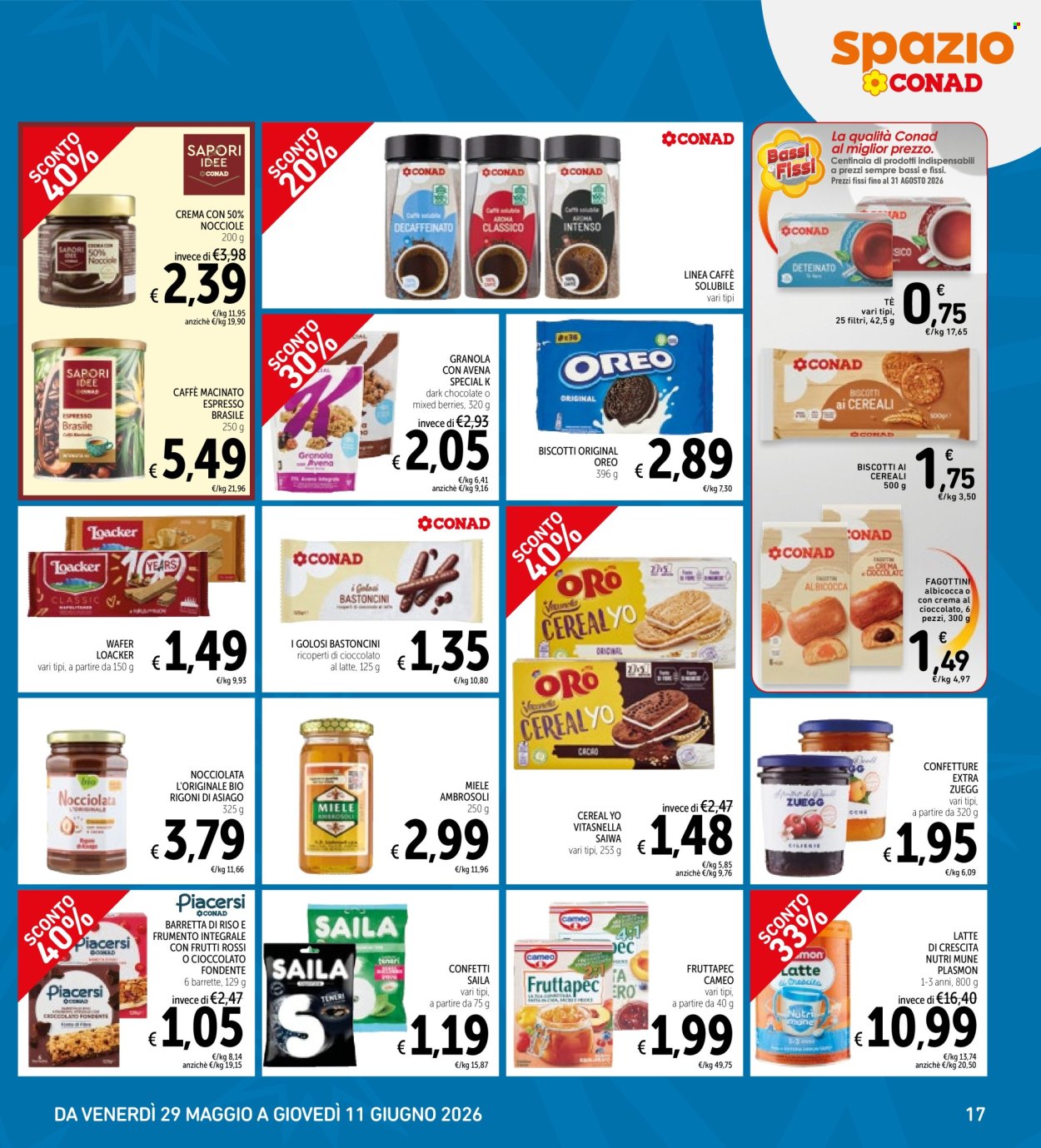 Volantino Spazio Conad - 29/5/2026 - 11/6/2026. Pagina 17