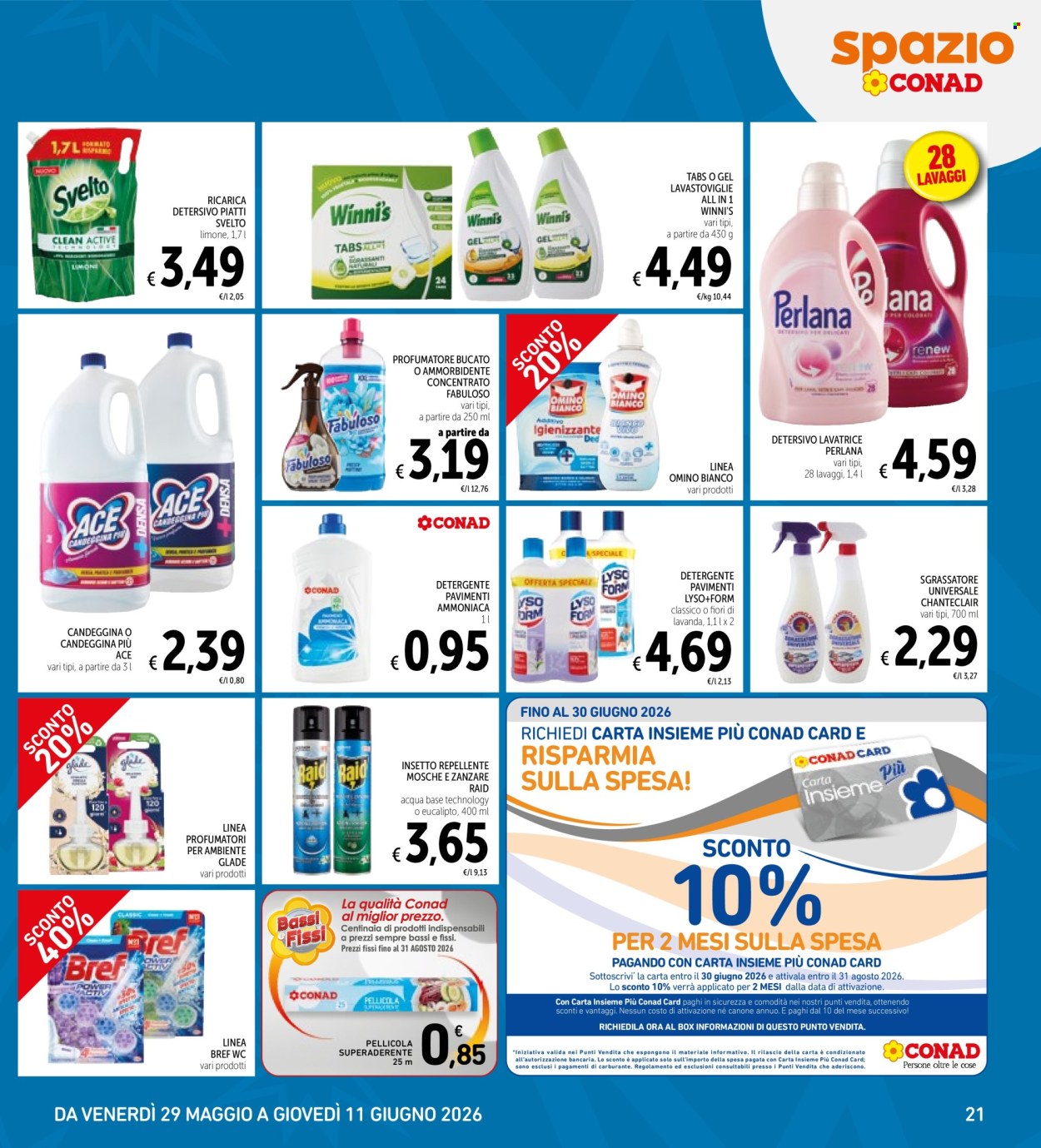 Volantino Spazio Conad - 29/5/2026 - 11/6/2026. Pagina 21