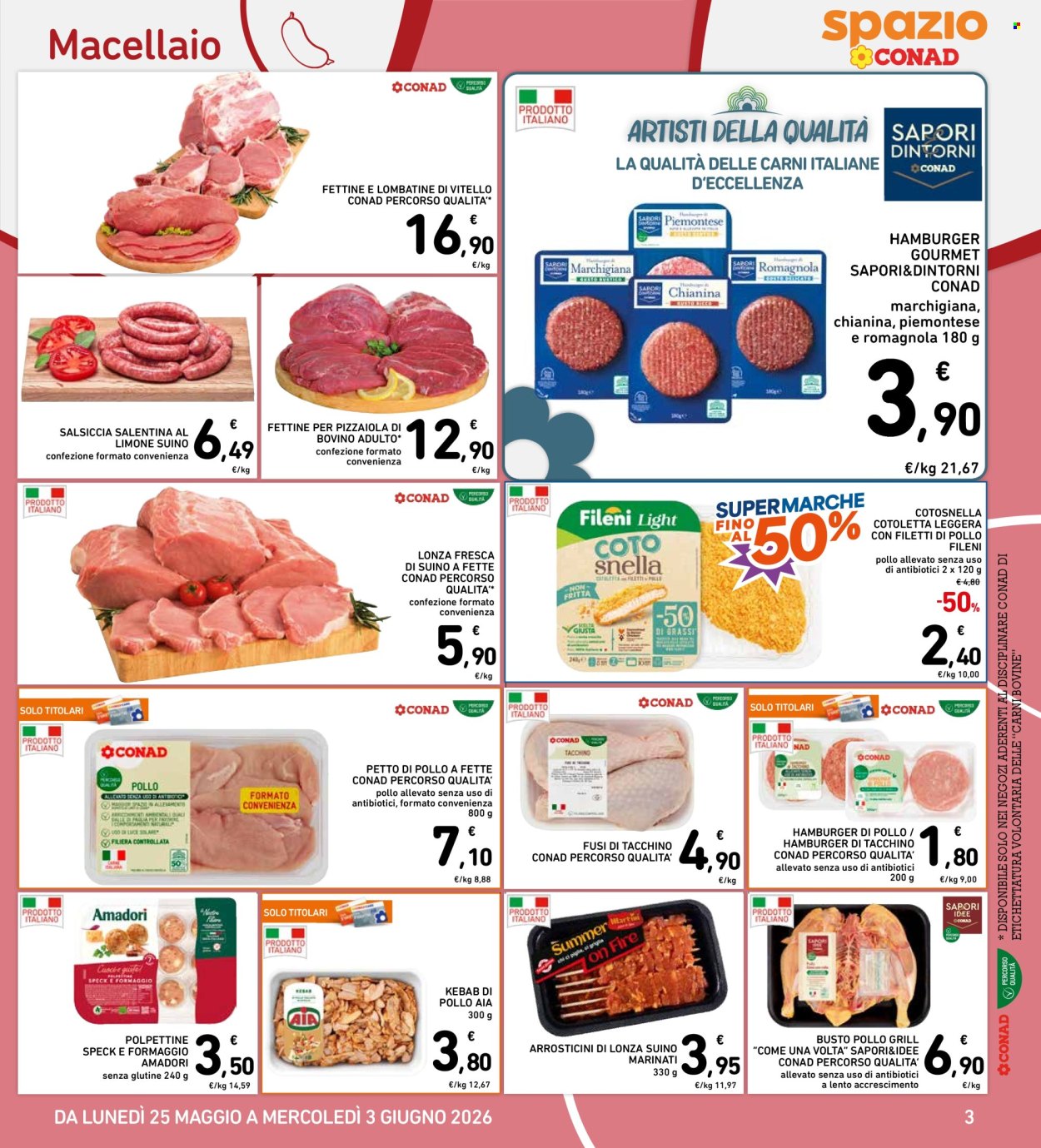 Volantino Spazio Conad - 25/5/2026 - 3/6/2026. Pagina 3