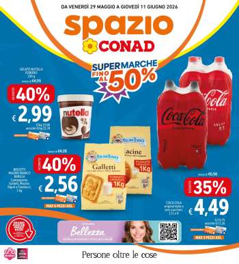 Volantino Spazio Conad - 29/5/2026 - 11/6/2026.