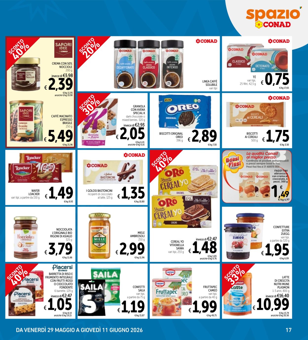 Volantino Spazio Conad - 29/5/2026 - 11/6/2026. Pagina 17