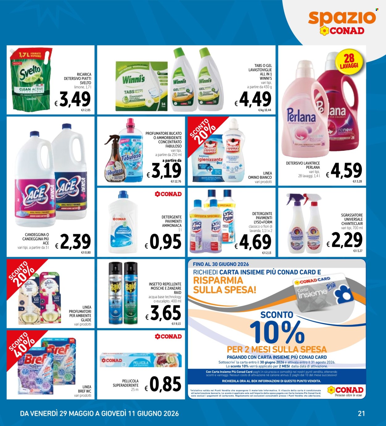 Volantino Spazio Conad - 29/5/2026 - 11/6/2026. Pagina 21