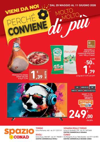 Volantino Spazio Conad - 29/5/2026 - 11/6/2026.