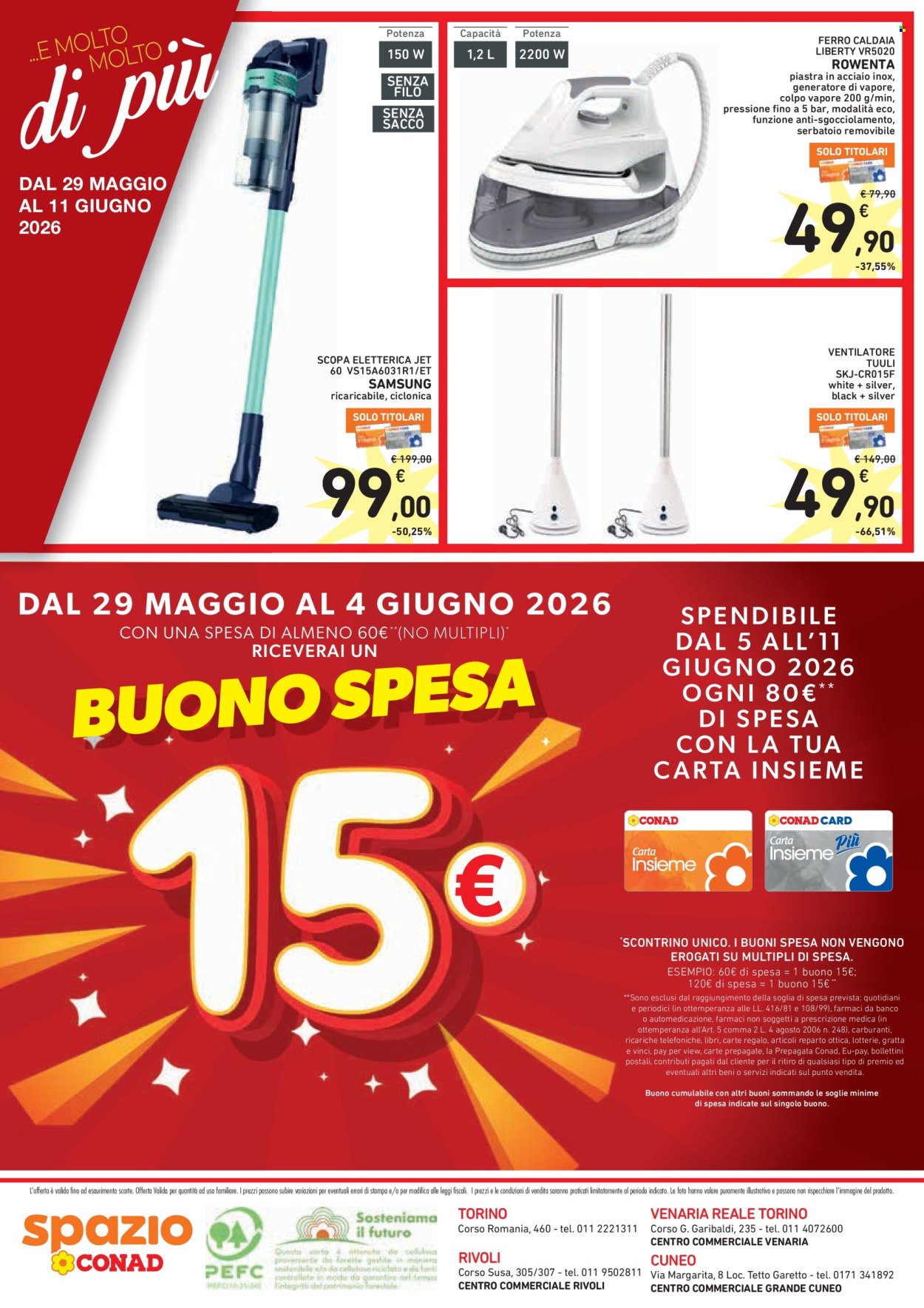 Volantino Spazio Conad - 29/5/2026 - 11/6/2026. Pagina 4