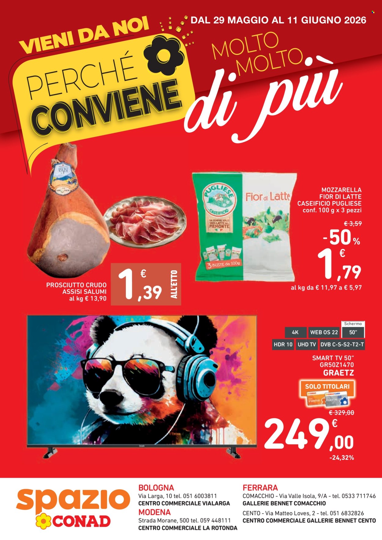 Volantino Spazio Conad - 29/5/2026 - 11/6/2026. Pagina 1